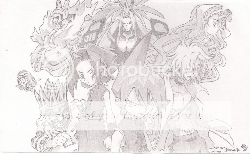 Shaman King Drawing Photo by akatsukikanji Photobucket